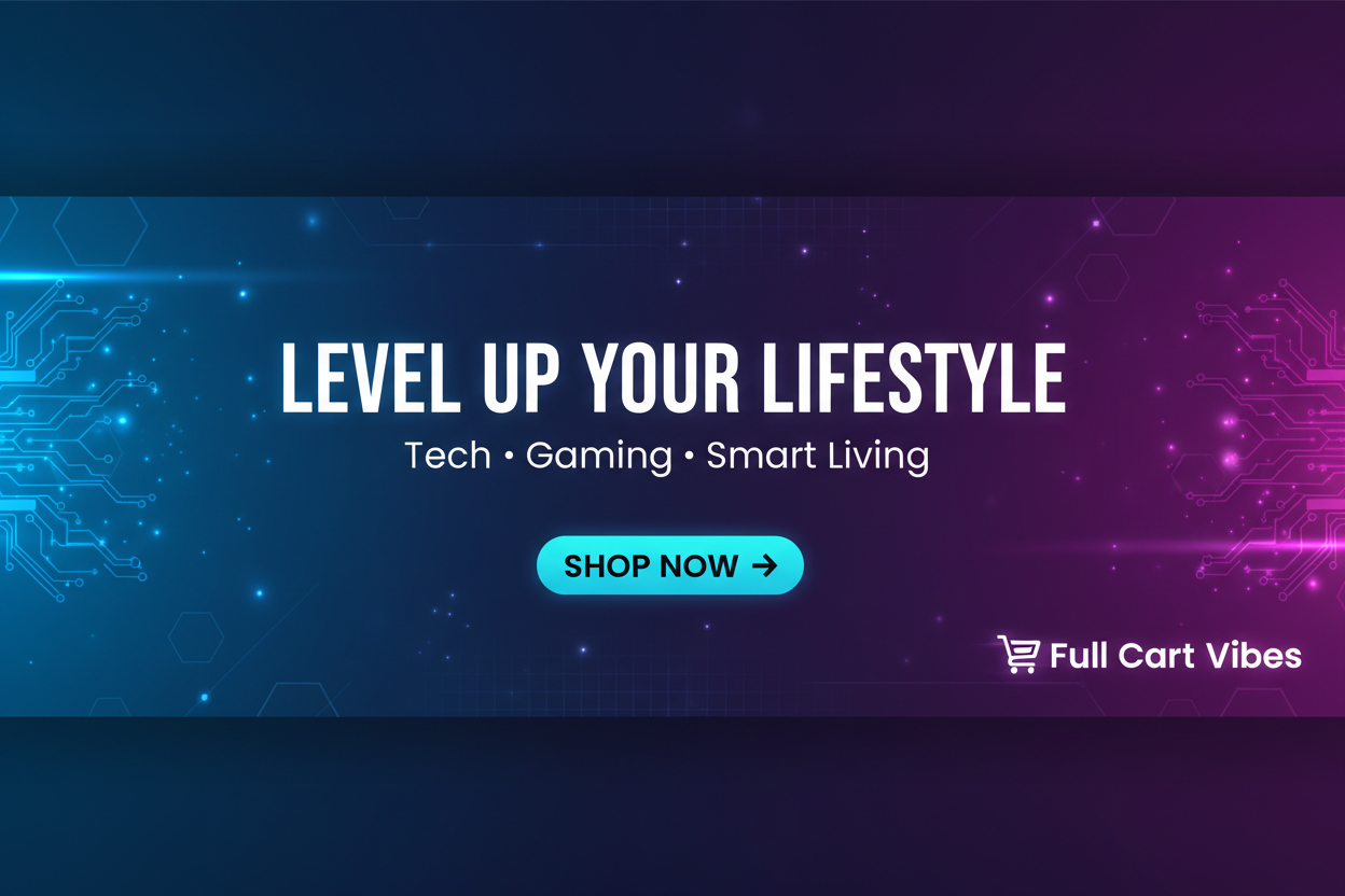 Full Cart Vibes Complete Homepage Banner