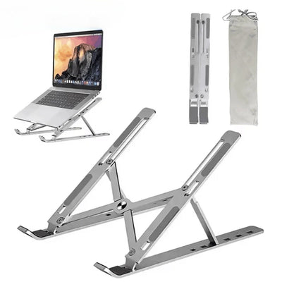 Adjustable Laptop Stand Portable Foldable Notebook Bracket Computer Monitor Holder For Macbook Air iPad Tablets Base Accessories