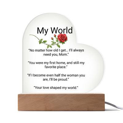 Heart felt (tear dropping)