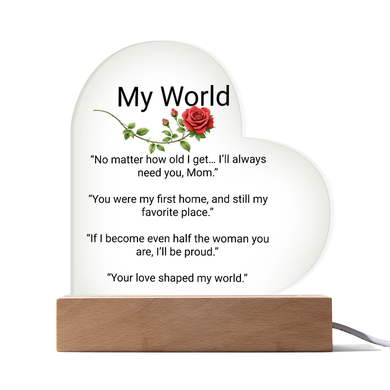 Heart felt (tear dropping)