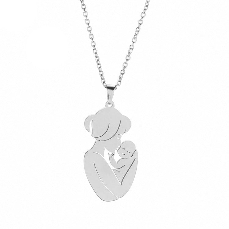 Mother's Day Necklace for Mom and Baby - Creative Simple