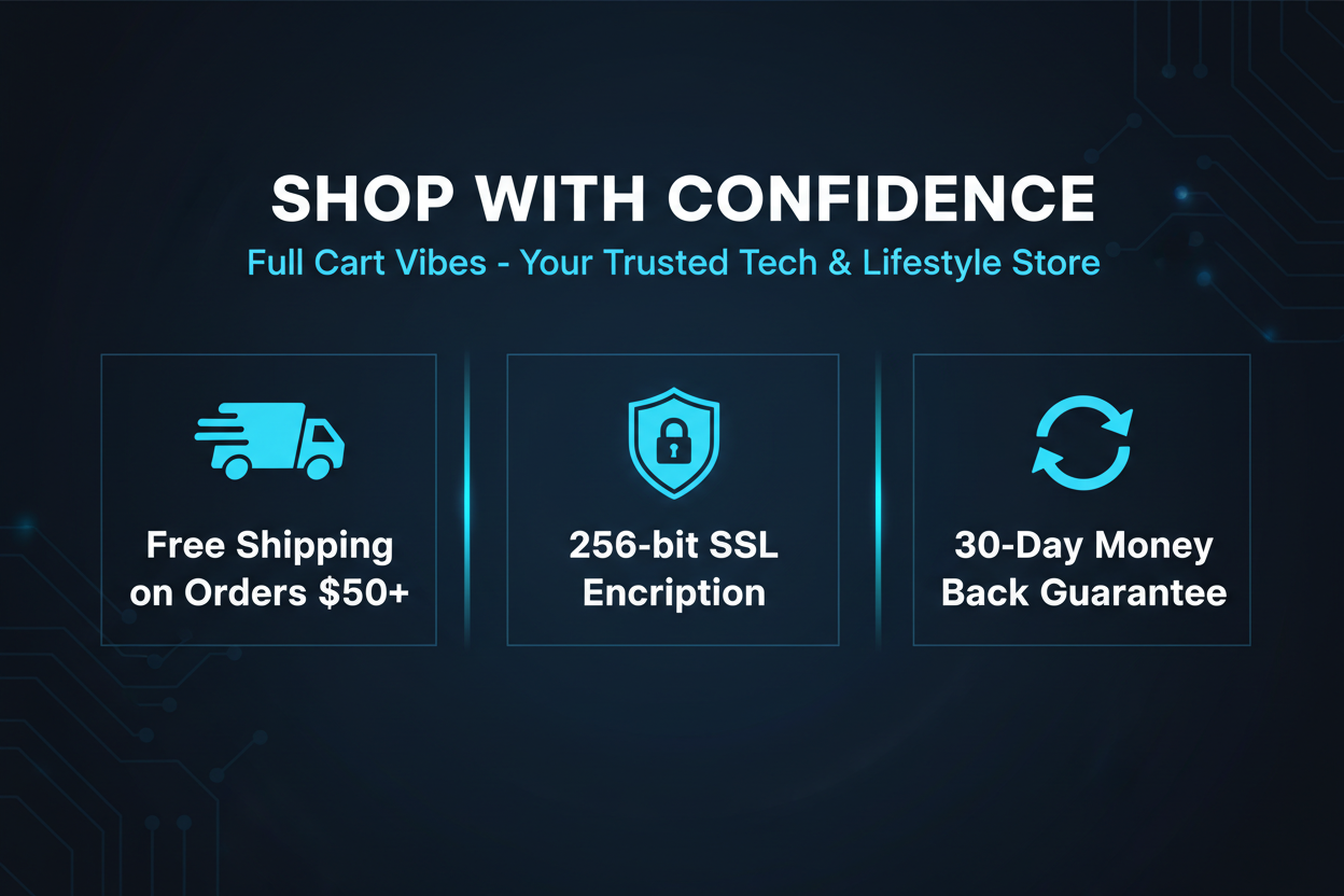 Shop With Confidence - Trust Badges